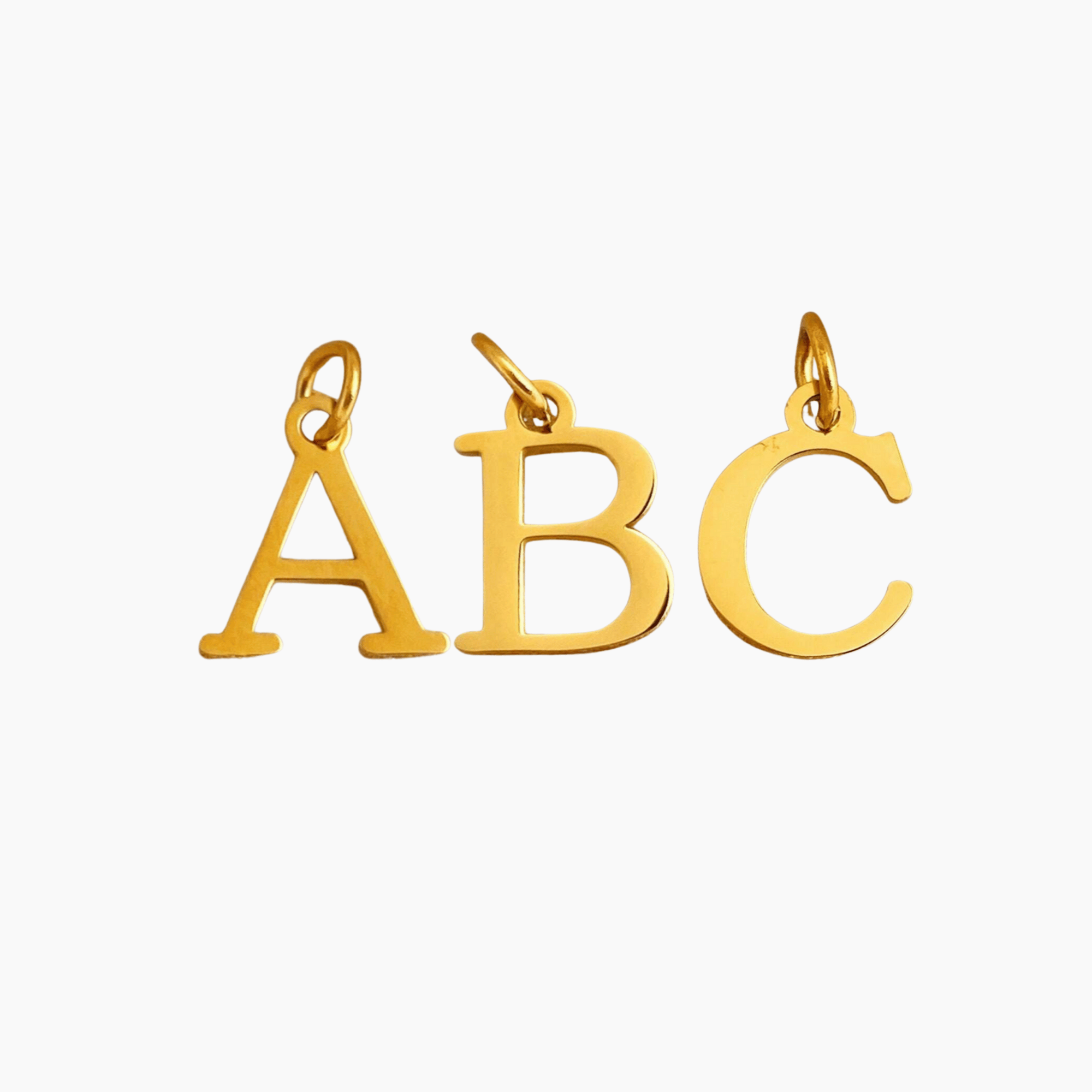 charm letra inicial charm letra inicial