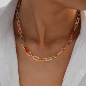 arma tu cadena colorida