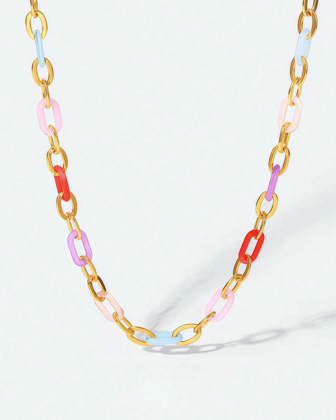 arma tu cadena colorida